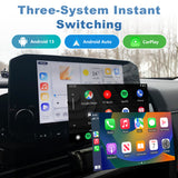 Linkifun GT6 Pro Android 13 Smart AI Box Wireless CarPlay and Android Auto Adapter with 3-in-1 functionality for wireless CarPlay, wireless Android Auto, and Android 13 system