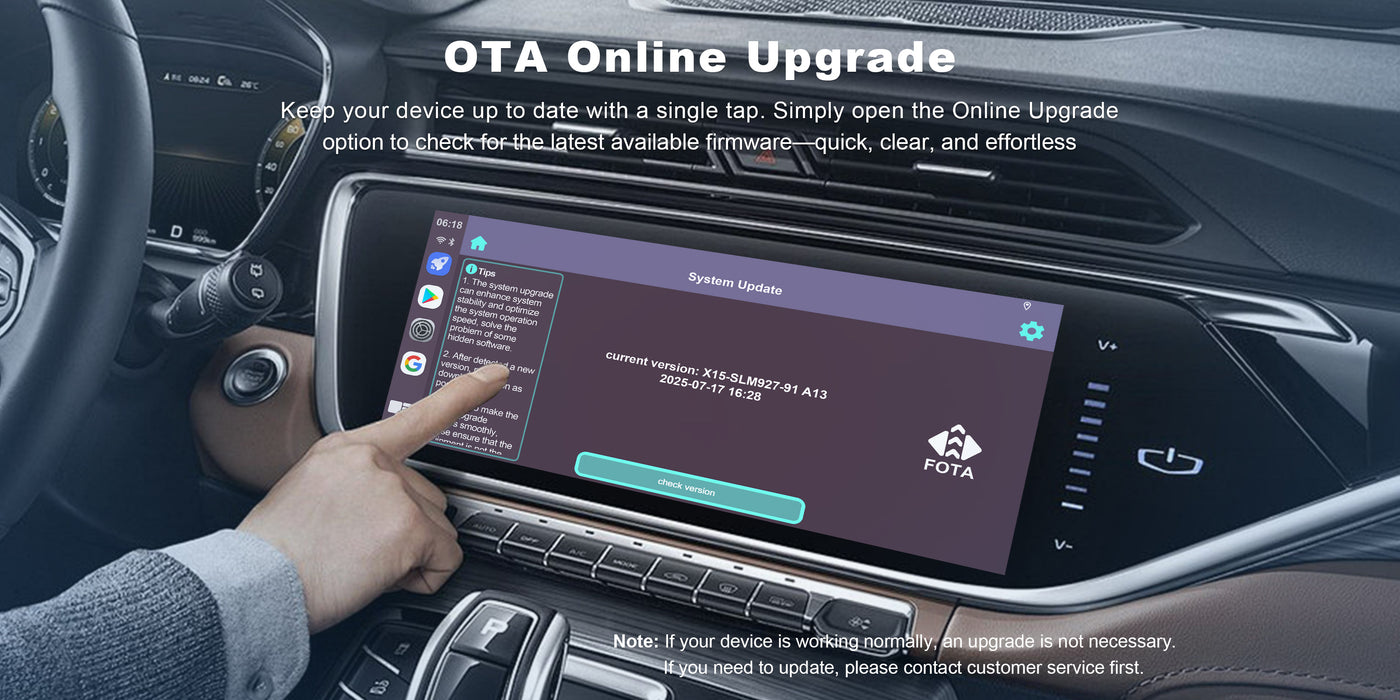Linkifun GT8D Android 15 Smart AI Box supporting online FOTA firmware upgrades with HDMI Out feature
