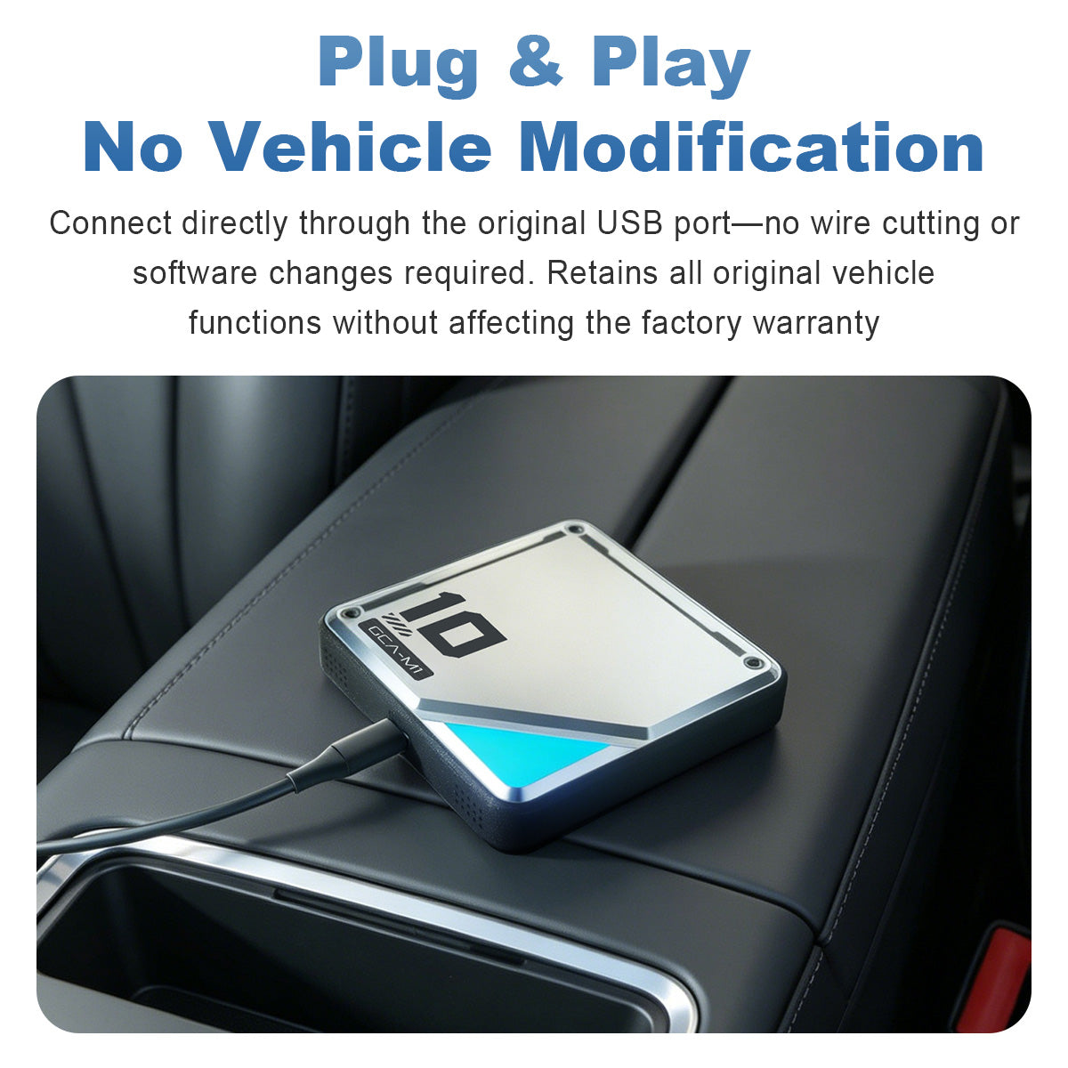 Linkifun™ L10 Android 13 AI Box for Tesla – Wireless CarPlay & Android