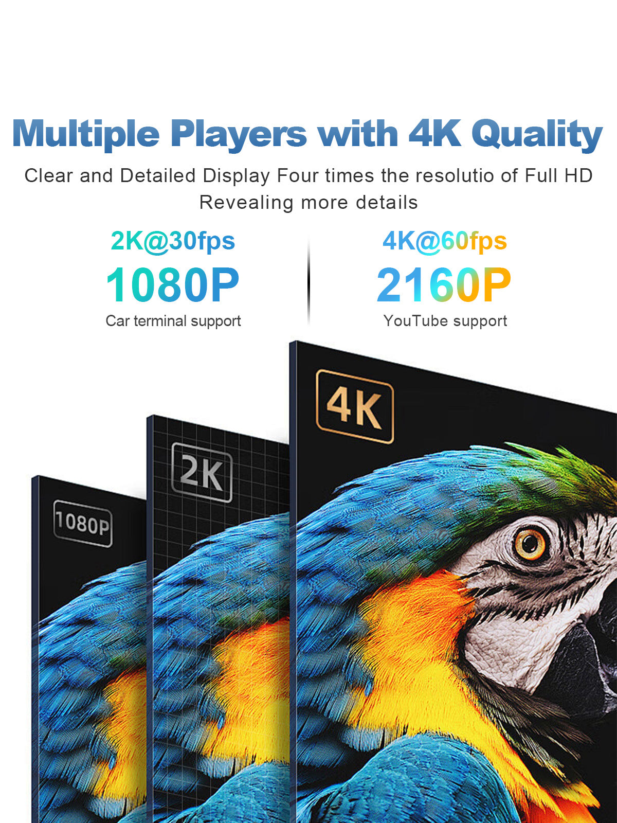 Linkifun L11 Max Android 16 Car AI Box supporting 4K video playback with YouTube, Netflix, Disney Plus, Hulu and other streaming apps