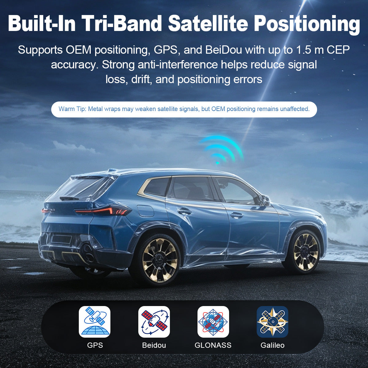Linkifun™ L8 Max Box AI Android 16 per BMW – Adattatore wireless CarPlay e Android Auto – Aggiorna BMW ID6/ID7/ID8/ID8.5/ID9 con Google Play