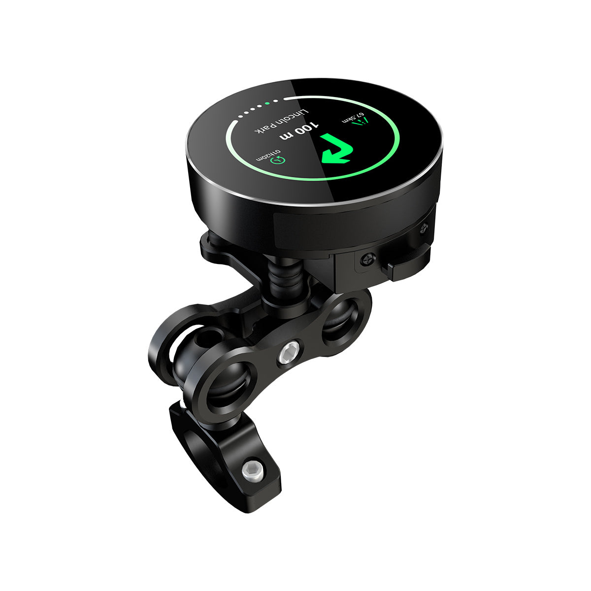 Linkifun™ M0 Motorcycle GPS Navigator – Compact Waterproof Smart Navigation Device with Simplified Display & Glove-Friendly Control (Works with Carbit Ride)