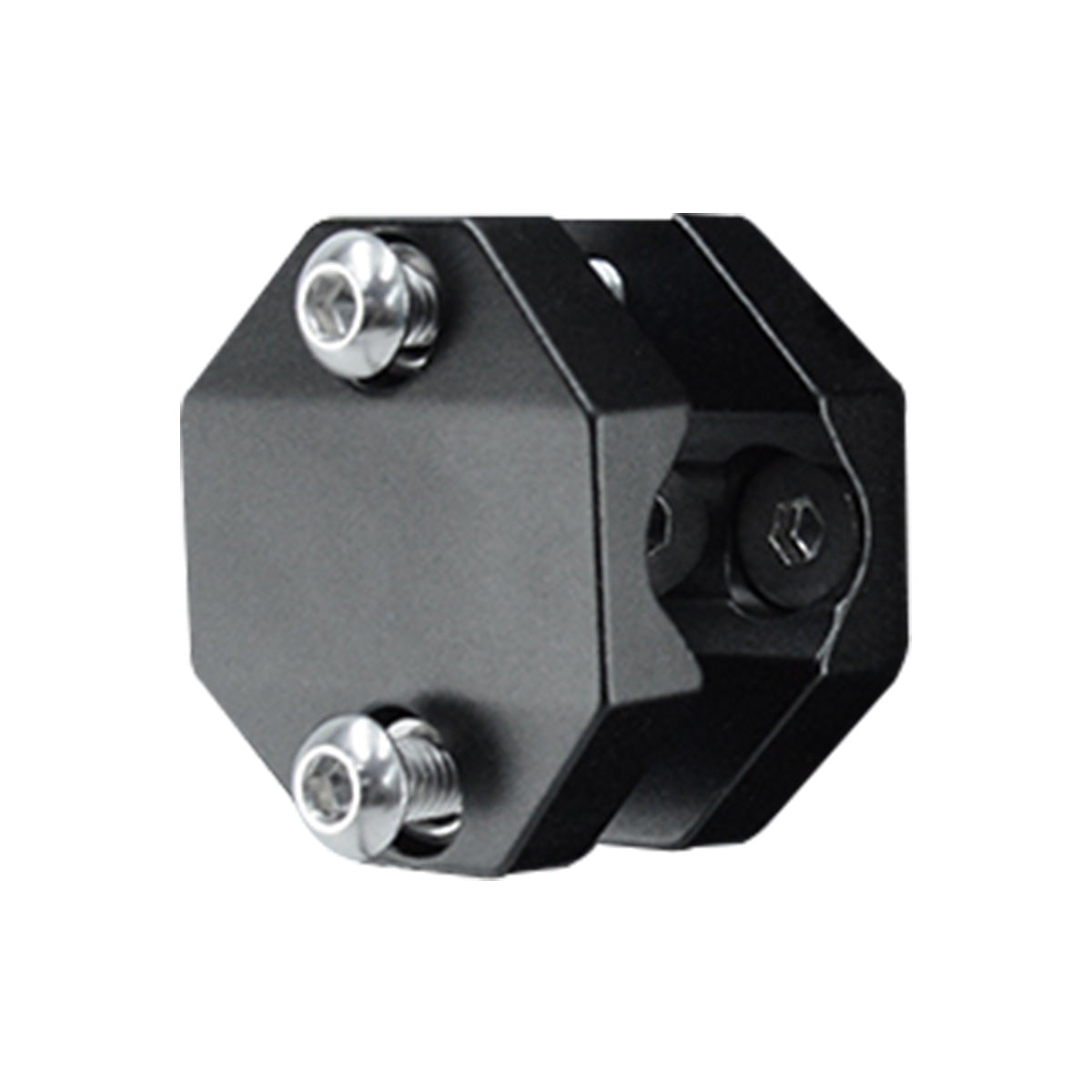 Linkifun crossbar clamp replacement mount for compatible motorcycle navigation screens, designed as an alternative to the original magnetic mounting bracket.