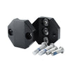 Linkifun crossbar clamp replacement mount for motorcycle navigation screens, designed as an alternative mounting option for models originally using a magnetic bracket.