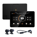 Linkifun MT13A Pro DVR 6.2" Motorcycle Display for BMW, Wireless CarPlay & Android Auto, Wonder Wheel, Dual 1080P DVR