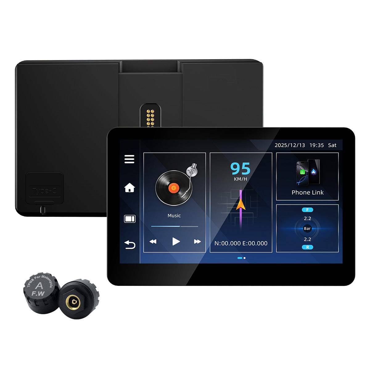 Linkifun™ MT13C 6.2" Android 14 Display for BMW – Google Play, GPS, CarPlay/Android Auto & Optional TPMS
