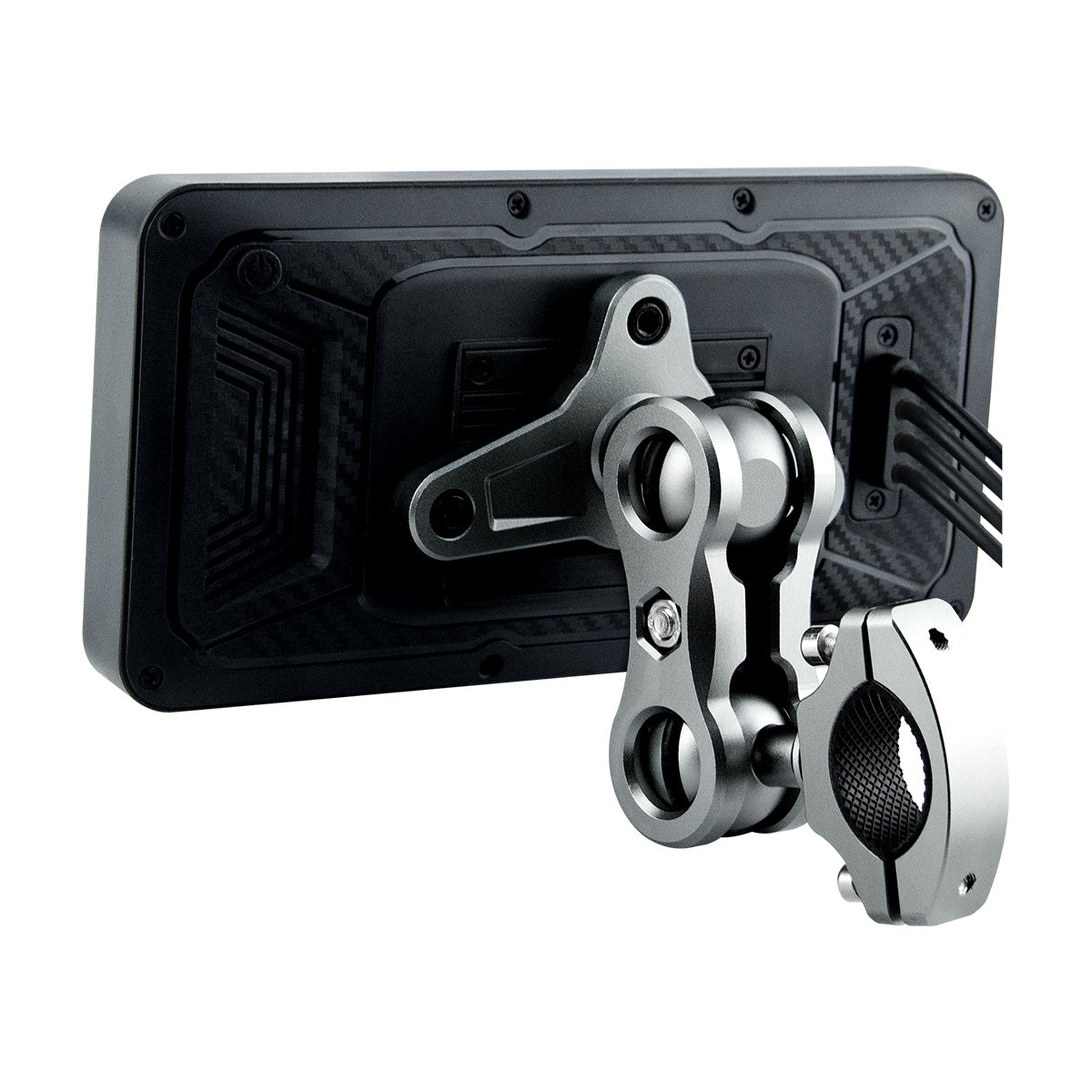 Linkifun™ MT17A 6.25" Motorcycle Dash Cam with Wireless CarPlay & Android Auto, Built-in GPS, DVR & TPMS