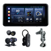 Linkifun™ MT17B 6.25インチ モーターサイクル ダッシュカムディスプレイ – BSD、ワイヤレス カープレイ＆アンドロイドオート、DVR、TPMS、分割画面、内蔵スピーカー