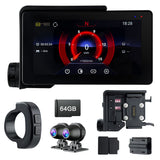 Linkifun™ MT20/MT30 5.5"/6.5" Wireless CarPlay Android Auto Dashboard Navigation Screen with DVR – Special for BMW Motorcycles