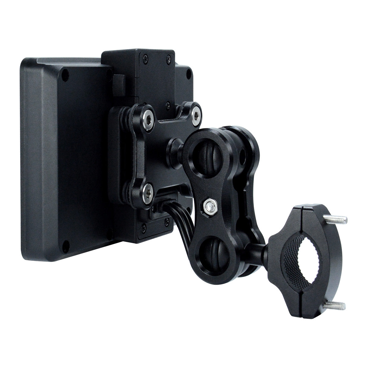 Linkifun™ MT3B + Bracket 5" Motorcycle Navigation Screen – Wireless CarPlay & Android Auto, Screen Mirroring, Optional DVR & GPS