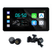 Pantalla de navegación para motocicleta Linkifun™ MT6 de 6" con CarPlay y Android Auto inalámbricos, navegación GPS, Bluetooth 4.2 y TPMS opcional