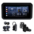 Linkifun™ MT9B-DVR 6" Motorcycle Navigation Screen with Wireless CarPlay & Android Auto, Dual 1080P DVR, BSD, TPMS, IP67 Waterproof