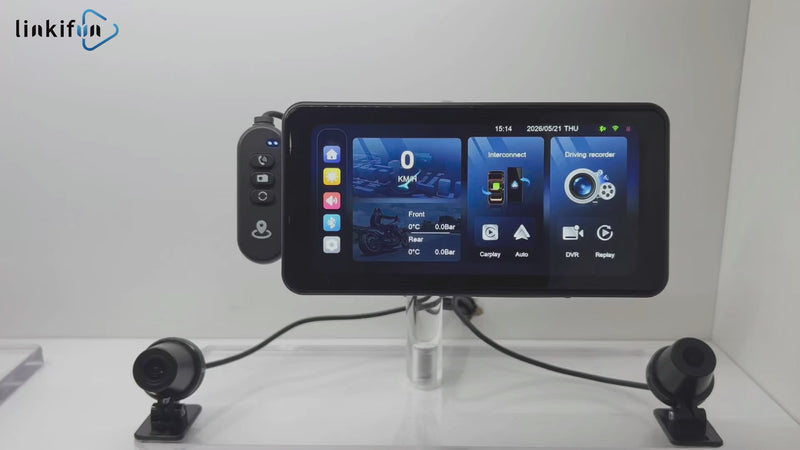 Linkifun MT17B Motorcycle Dash Cam with Wireless CarPlay.mp4