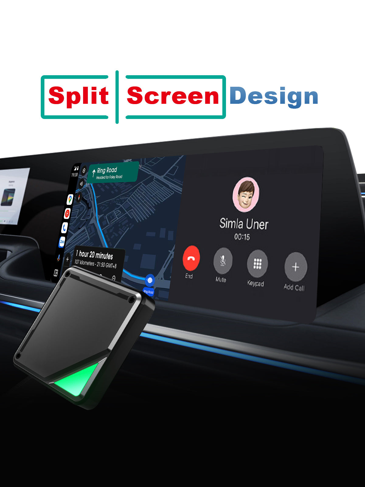 Linkifun™ A1 Android 13 Smart AI Box Wireless Carplay/ Android Auto Ad